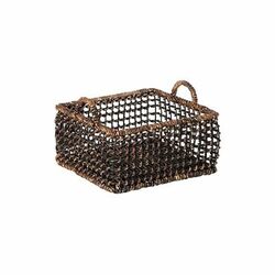 Rectangular Basket in Brown