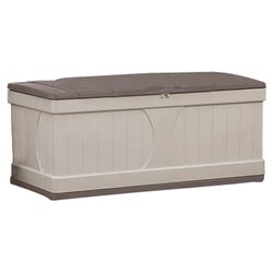 Deck Box II in Light Taupe & Mocha