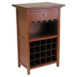 Regalia 20 Bottle Wine Rack in Walnut Regalia 20 Bottle Wine Rack in Walnut