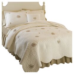 Trousseau Quilt in Ivory
