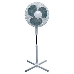 3-Speed Pedestal Fan in White 3-Speed Pedestal Fan in White