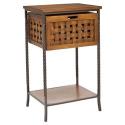 Bowen End Table in Croco