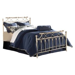 Chester Metal Bed in Crème Brulee