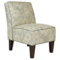 Dover Garden Slipper Chair in Pale Green