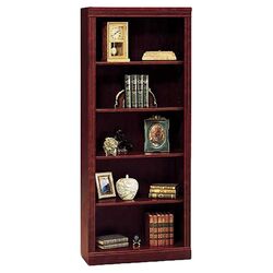 Saratoga 5 Shelf Bookcase in Cherry