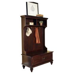 Plantation Valet Stand in Brown