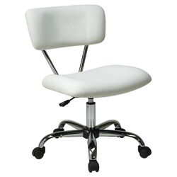 Mid-Back Vista Task Chair in White