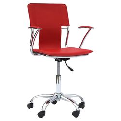 Studio Mid-Back Task Chair in Red