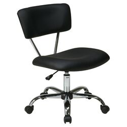 Mid-Back Vista Task Chair in Black