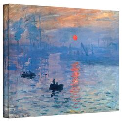 Sunrise Canvas Art by Claude Monet