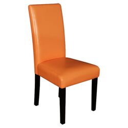 Villa Parsons Chair in Orange (Set of 2)