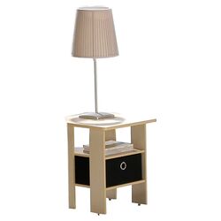 Steam End Table in Beech