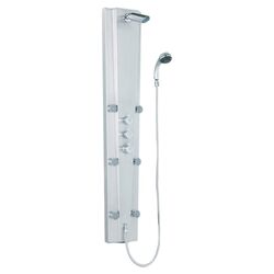 Thermostatic Shower Massage Panel in Chrome