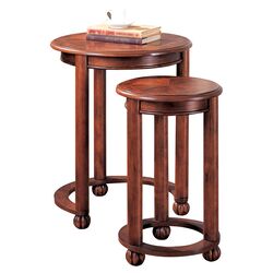 Mill 2 Piece Nesting Table Set in Cherry
