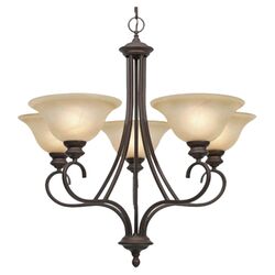 Gloria 3 Light Pendant in Heirloom Bronze