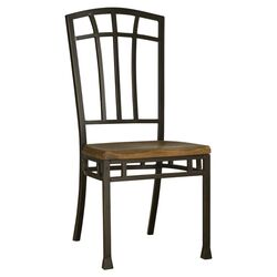 Oak Hill Side Chair in Brown & Antique Bronze (Set of 2)
