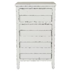 Ryan Accent Chest in Distressed White