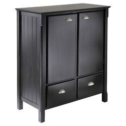 Timber Cabinet in Black