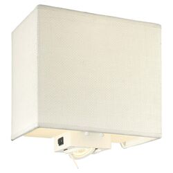 Open Box Price 2 Light Wall Sconce in Ivory