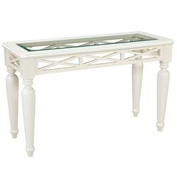 Cambria Console Table in White