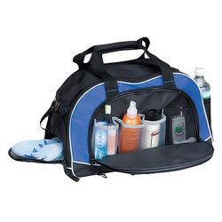 Workout Duffel in Blue Workout Duffel in Blue