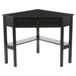 Corner Desk in Black
