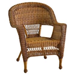 Wicker Chair in Honey