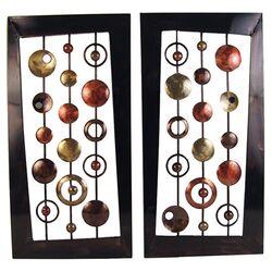 Wall Decor in Bronze (Set of 2)