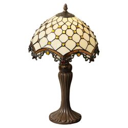 Jewel Roman Table Lamp in Bronze