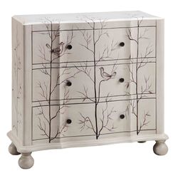 Beatrice 3 Drawer Chest in White