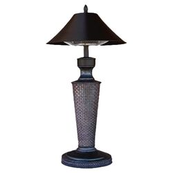 Orleans Electric Patio Heater Floor Lamp in Bronze