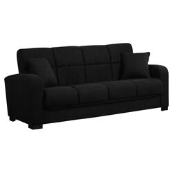 Damen Convertible Sofa in Black