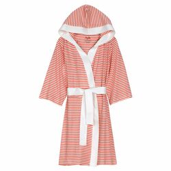 Jersey Knit Bath Robe in Rose