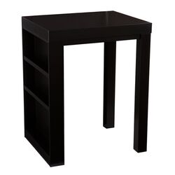Calder Bistro Desk Table in Black