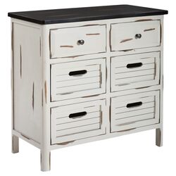 Beddingfield 3 Drawer Chest in Brown & Green