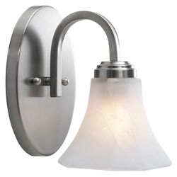 Ryan 1 Light Wall Sconce in Pewter