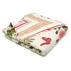 Butterfly Quilted Cotton Throw