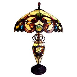 Demetra Aurora Table Lamp in Antique Bronze