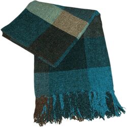 Scotch Chenille Throw in Teal