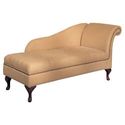 Alpha Chaise Lounge in Tan