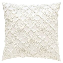 Candlewick Pillow in White