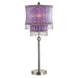 Sandy Table Lamp in Purple