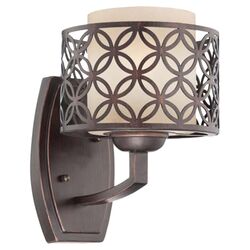 Warwick 1 Light Wall Sconce in Bronze