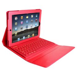 Beatech iPad Bluetooth Keyboard Case in Red
