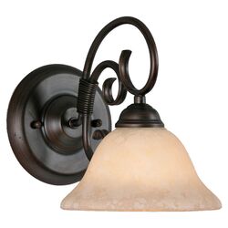 Stanley 1 Light Wall Sconce in Rubbed Bronze