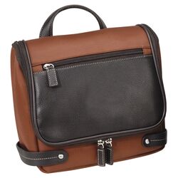 Angeleno Toiletry Bag in Rust