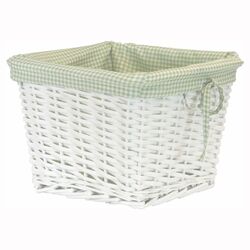 Willow Small Basket Liner in Sage