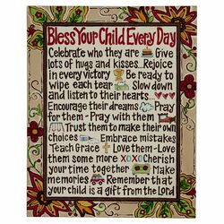 Bless Your Child Wall Art