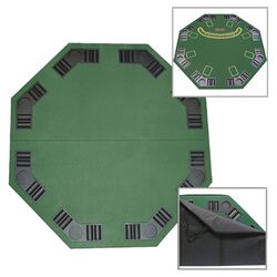 Poker & Blackjack Table Top in Green