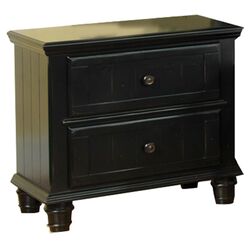 Bombay 3 Drawer Chest in Black & Silver